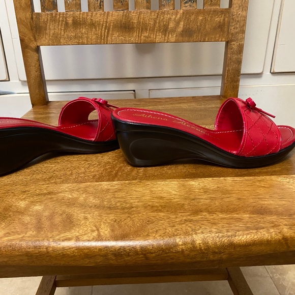 Athena Alexander Wedge Sandals - Picture 2 of 4